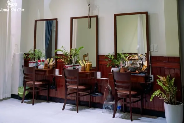 Khu gội đầu dưỡng sinh tại Anna Spa