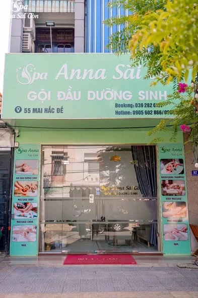 Lối vào Anna Spa Sài Gòn
